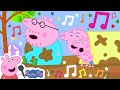 Peppa Pig Official Channel 🌟 Jumping in Muddy Puddles  🎵 Peppa Pig My First Album 10#