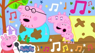 Peppa Pig Official Channel 🌟 Jumping in Muddy Puddles  🎵 Peppa Pig My First Album 10#