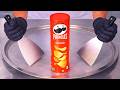 Pringles Ice Cream Rolls Satisfying Visual ASMR