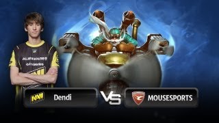 Dendi's Gyrocopter vs mouz @ RaidCall Dota 2 League
