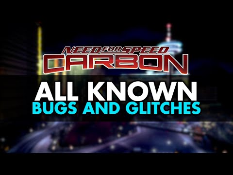 NFS Carbon - All Glitches I Could Find So Far