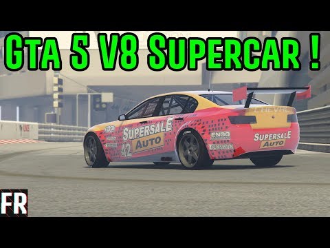 Gta 5 Mods - V8 Supercar At Monaco