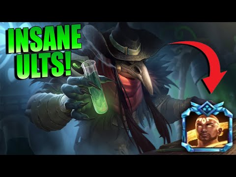 SOME OF MY BEST EVER RA ULTS AGAINST A DIAMOND OLORUN! - Masters Ranked Duel - SMITE