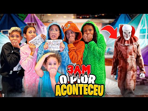 IT WAS SUPPOSED TO BE JUST A PAJAMA NIGHT, BUT THE DARK WEB CLOWN SHOWED UP *the worst happened