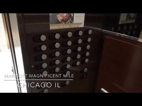 Low Rise - Otis Traction elevator at Marriott Magnificent Mile in Chicago IL