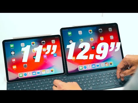 11" vs 12.9" 2018 iPad Pro!