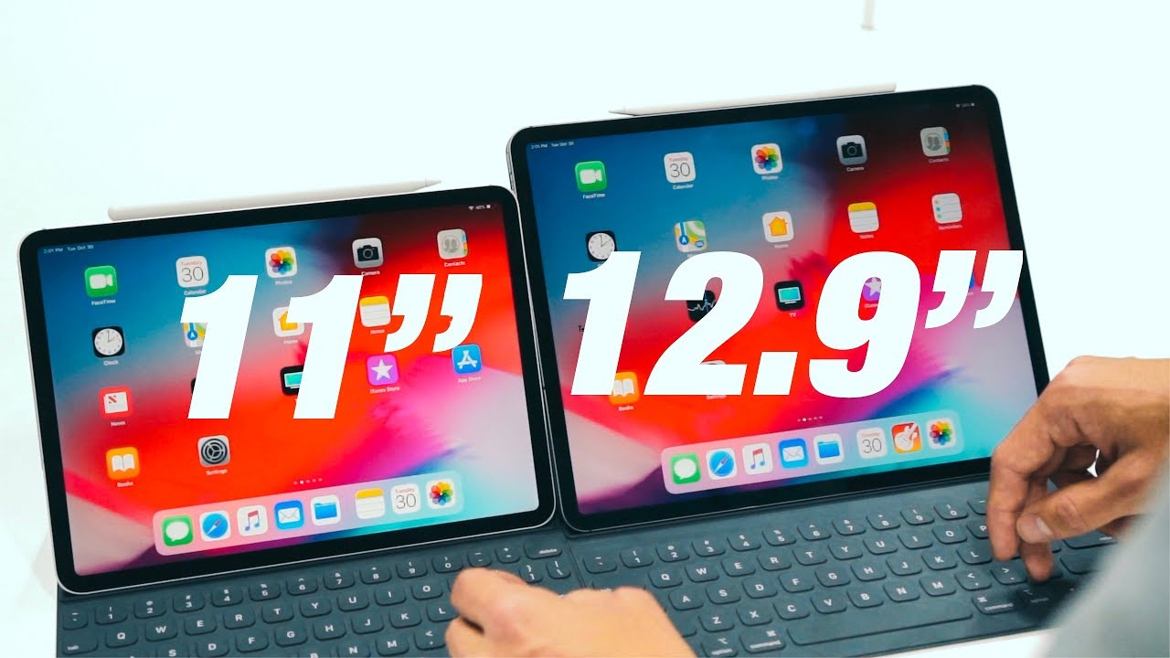 11" vs 12.9" 2018 iPad Pro!