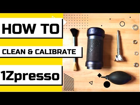 How to clean and calibrate 1Zpresso K Ultra.