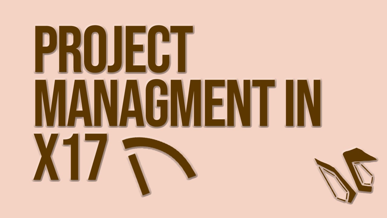 Project Management and The Project Browser in X17