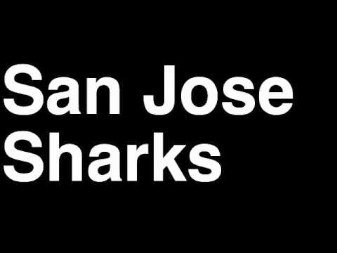 How to Pronounce San Jose Sharks California CA NHL Hockey Team Runforthecube