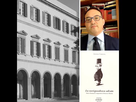 Gli epistolari musicali e la filologia - Seminario del Prof. Antonio Caroccia  ISSM P. Mascagni