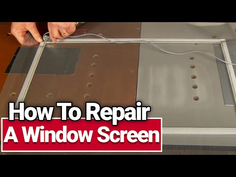 How to Repair a Window Screen -  Ace Hardware