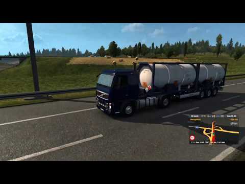 Euro Truck Simulator 2 1.37 Beta Volvo FH 16 Classic Sleeper TruckAtHome #6 Bratislava SK to Linz A