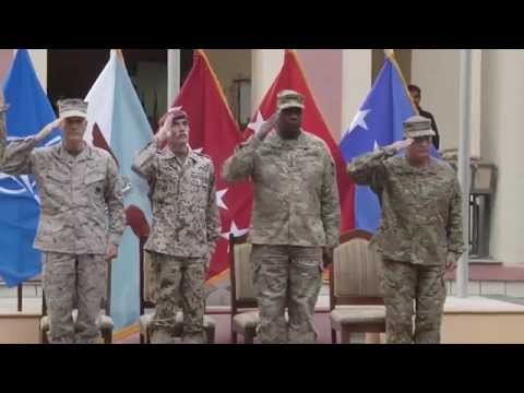 USFOR-A and ISAF's Change of Command