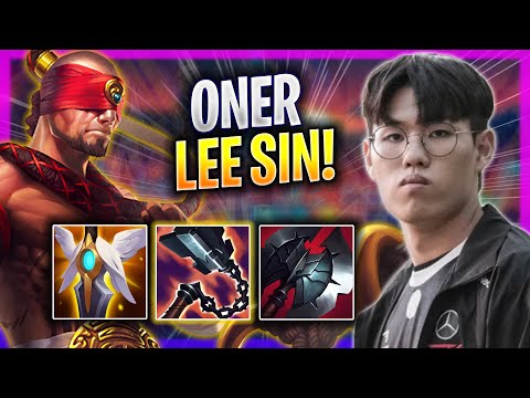 ONER SHOWTIME WITH LEE SIN! - T1 Oner Plays Lee Sin JUNGLE vs Jarvan! | Bootcamp 2023