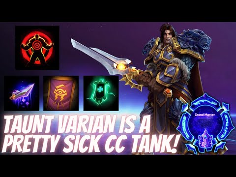 Varian Taunt - Taunt Varian Is Pretty Good Now! - Grandmaster Storm League
