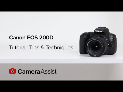 Canon EOS 200D Tutorial  - Tips and Techniques