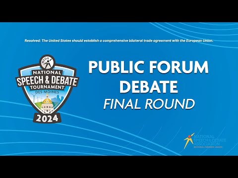 NSDA Nationals 2024 - PF Finals - Durham BH vs Plano West LK