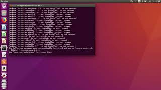 install &amp; Uninstall mysql-server di Ubuntu