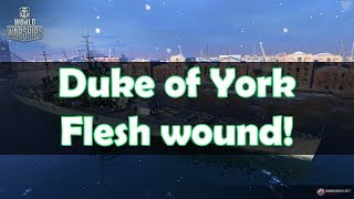 World of Warships - Tier VII - HMS Duke of York: Flesh wound!