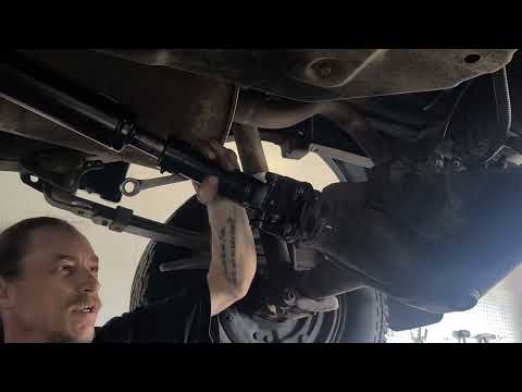 Rear Drive Shaft Assembly on a 2000 Toyota Tacoma