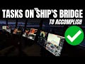Third Mate Tasks Inside The Bridge During Your Watch