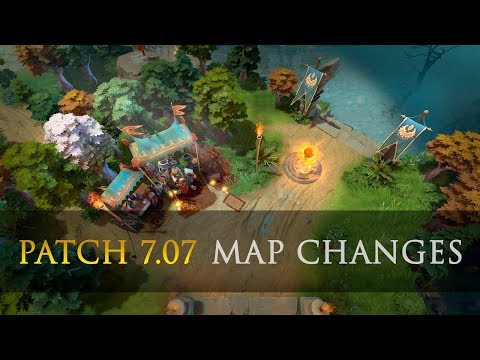 Dota 2 Patch 7.07 - Map Changes
