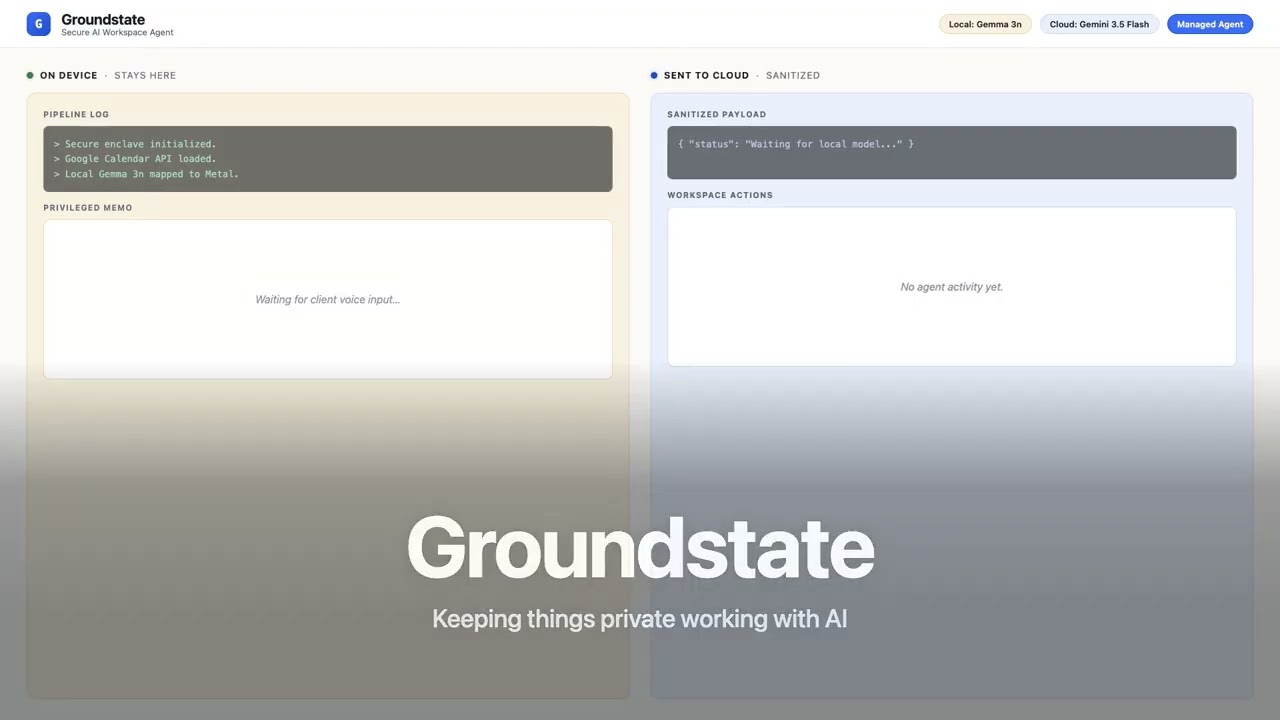Groundstate AI project preview