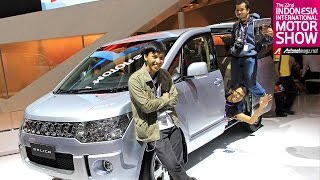 First impression review Mitsubishi Delica dari Indonesia Motor Show 2014