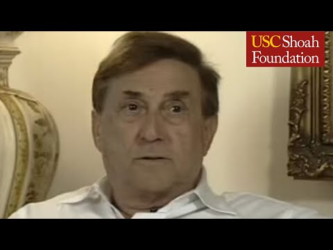 Holocaust Survivor Maurice Moore Testimony | USC Shoah Foundation
