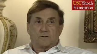Holocaust Survivor Maurice Moore Testimony