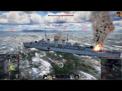 HMS Abdiel (3), HMCS Brantford (3), HMS Kelvin (3) || War Thunder || ANKIT_PADVI
