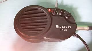 Video thumbnail for Joyo JA - 02 mini amp demo by Bernard Adante