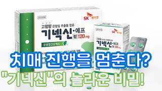 #SK케미칼 #기넥신 매일 먹었더니 치매 막았다 #팜이데일리