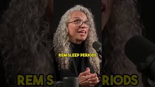 THIS is why you sometimes have WEIRD DREAMS! | Andrew Huberman &amp; Dr. Gina Poe #shorts