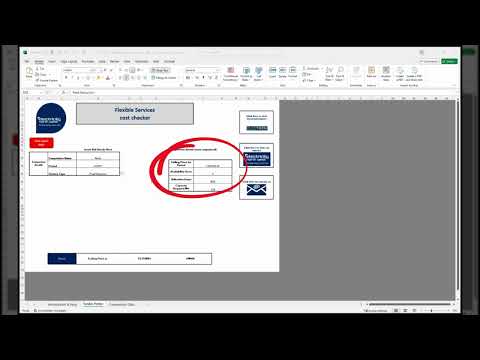 User guide to ENWL's Cost Calculator Tool