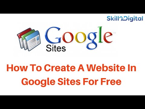 How To Create A Website In Google Sites For Free