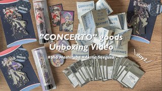 【NIJISANJI 8th Anniversary LIVE "CONCERTO" day2】グッズ開封【にじさんじ】 #unboxing #nijisanji #星導ショウ #三枝明那