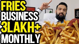 French Fries🍟 Business | Chips Business | 50,000 Investment & 3+ Lakh Earnings