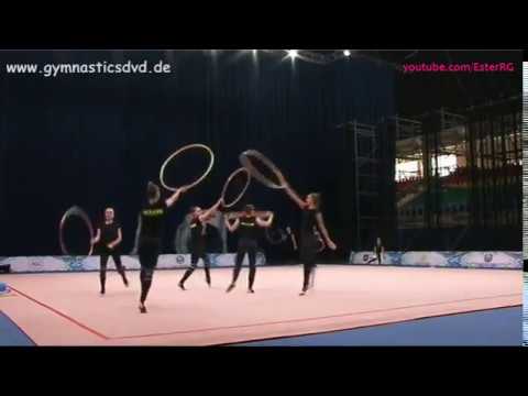 Ukraine 5 hoops Podium Training - WC Tashkent 2017