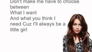Miley Cyrus-Don&#39;t Wanna Be Torn//Lyrics