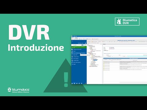 Blumatica DVR: Introduzione