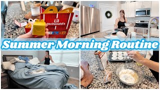 Realistic Summer Morning Routine 🌴 | Chill & Productive Vibes