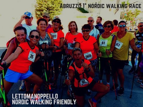 Lettomanoppello -trofeo della pietra- Nordic walking race