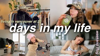 REALISTIC DAYS IN MY LIFE VLOG | what i eat, what i wear, & what i like to do in my free time