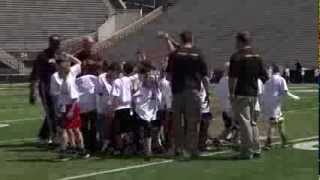 Young Athletes Enjoy Kamp Kinnick