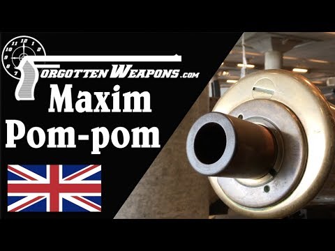 Quick Look at a 37mm Maxim "Pompom" Automatic Cannon
