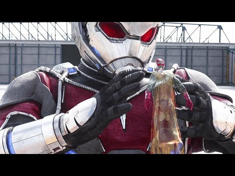 Team Cap Vs Team Iron Man - Airport Battle Scene Part 2 Clip HD