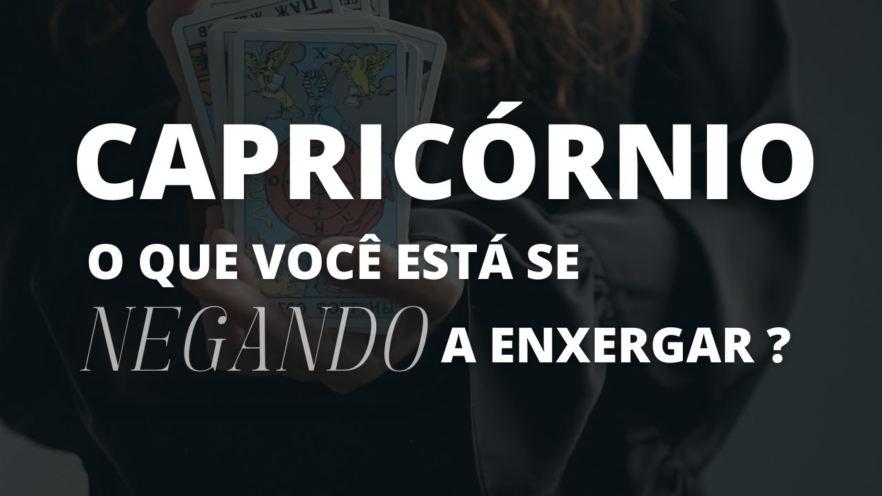 [🔴CAPRICÓRNIO] A NEGAÇÃO está IMPACTANDO a sua vida | eLEVEse