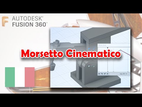 Morsetto Cinematico [Fusion 360 - Tutorial ITA]